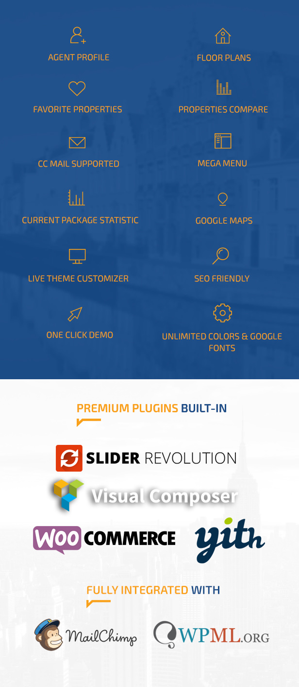 Landmark - Real Estate WordPress Theme