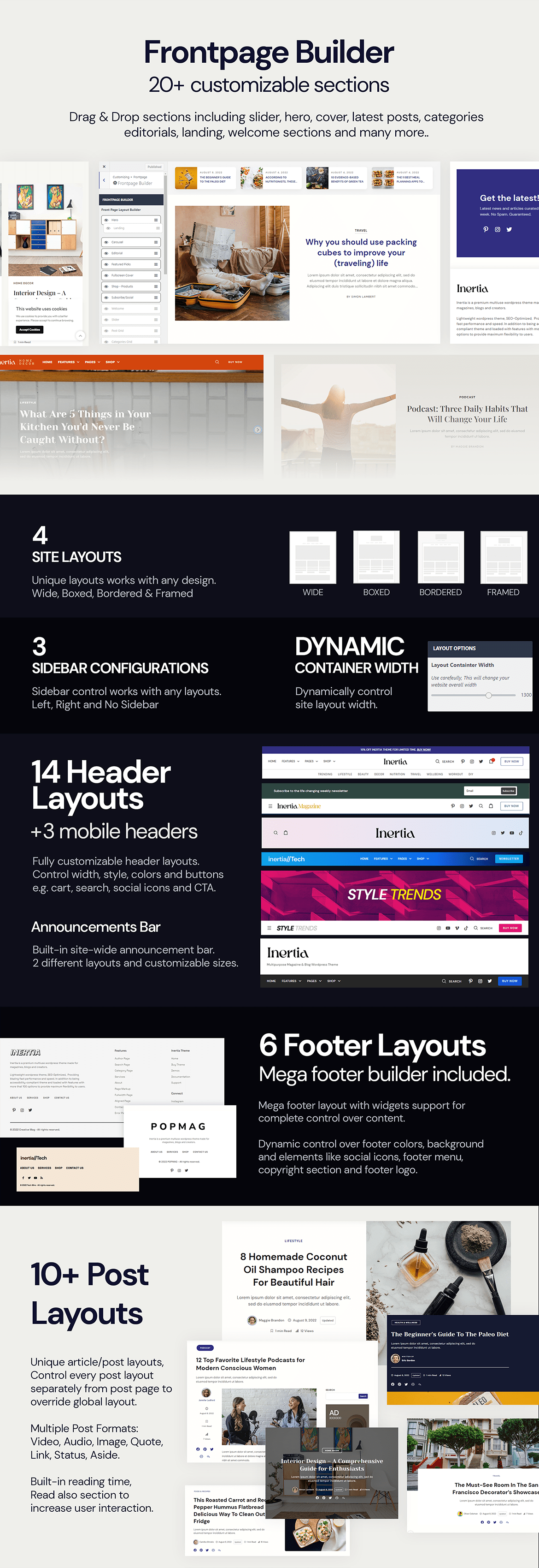 inertia WordPress theme