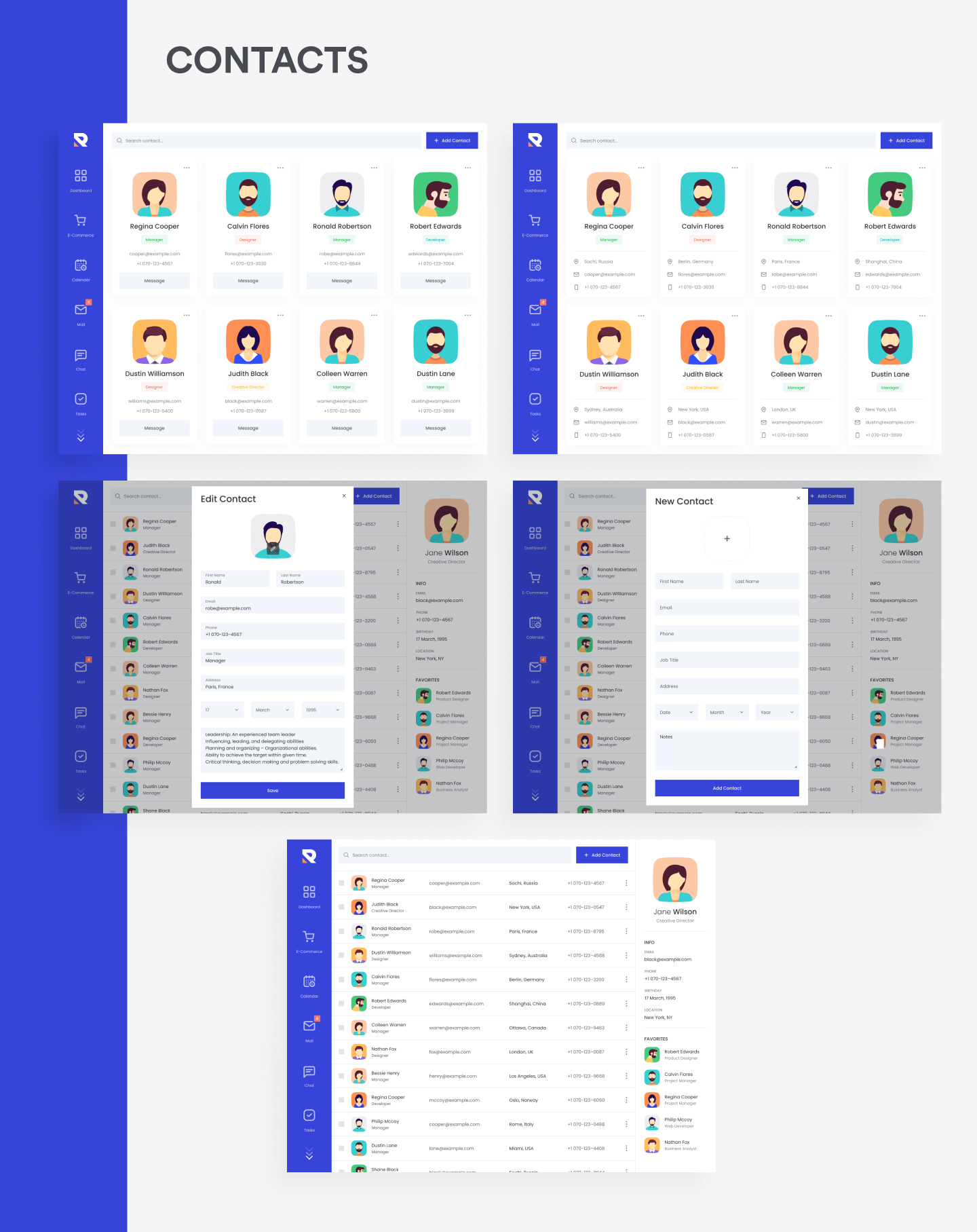 Rockster- dashboard
