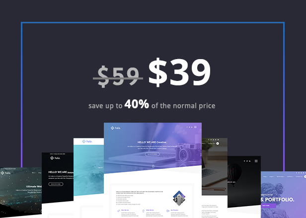 Hala Creative Multi-Purpose WordPress Theme