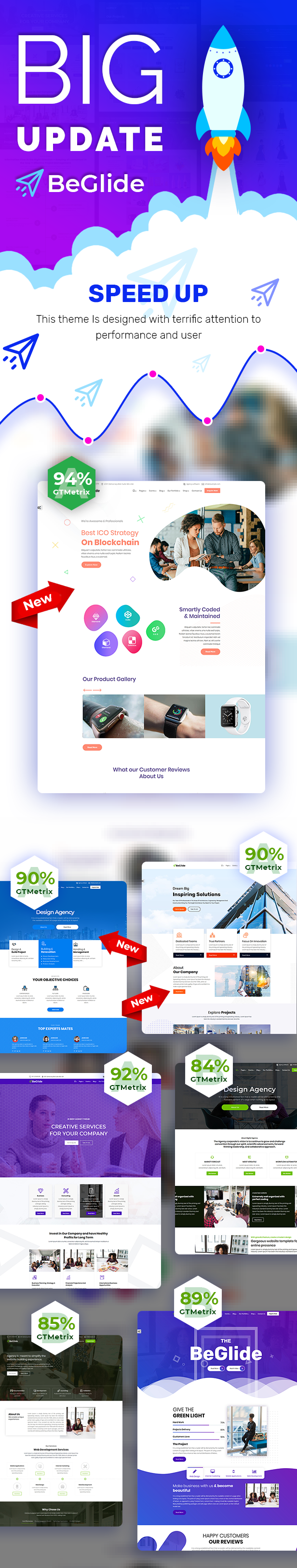 BeGlide: Corporate Business Consultant Agency WordPress Theme - 9
