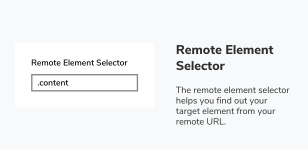 Element Anywhere - Remote Element Selector