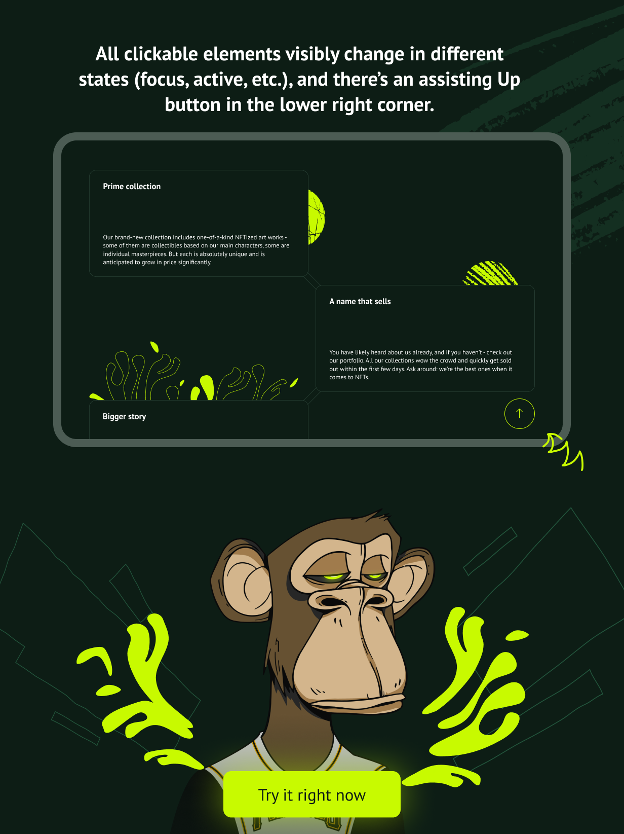 Creakzers - NFT Project Marketing Website - 5