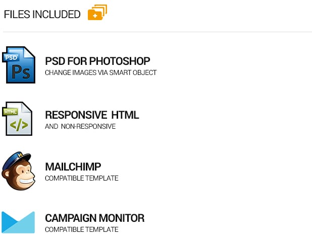 Multimail | Responsive Mailchimp Email Template Set - 11
