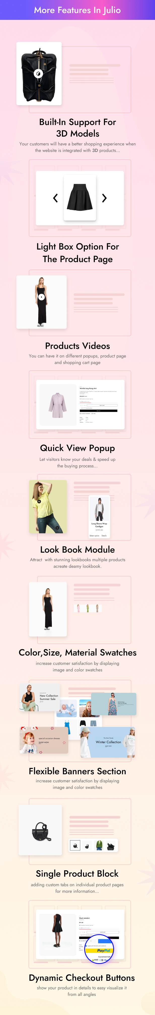 Julio - Shopify theme
