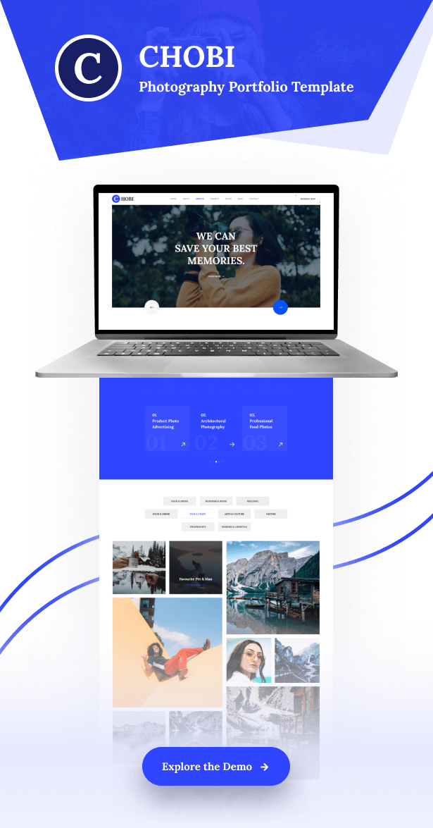 Chobi - Photography Portfolio Template