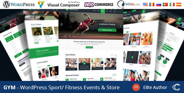 GYM WordPress Theme