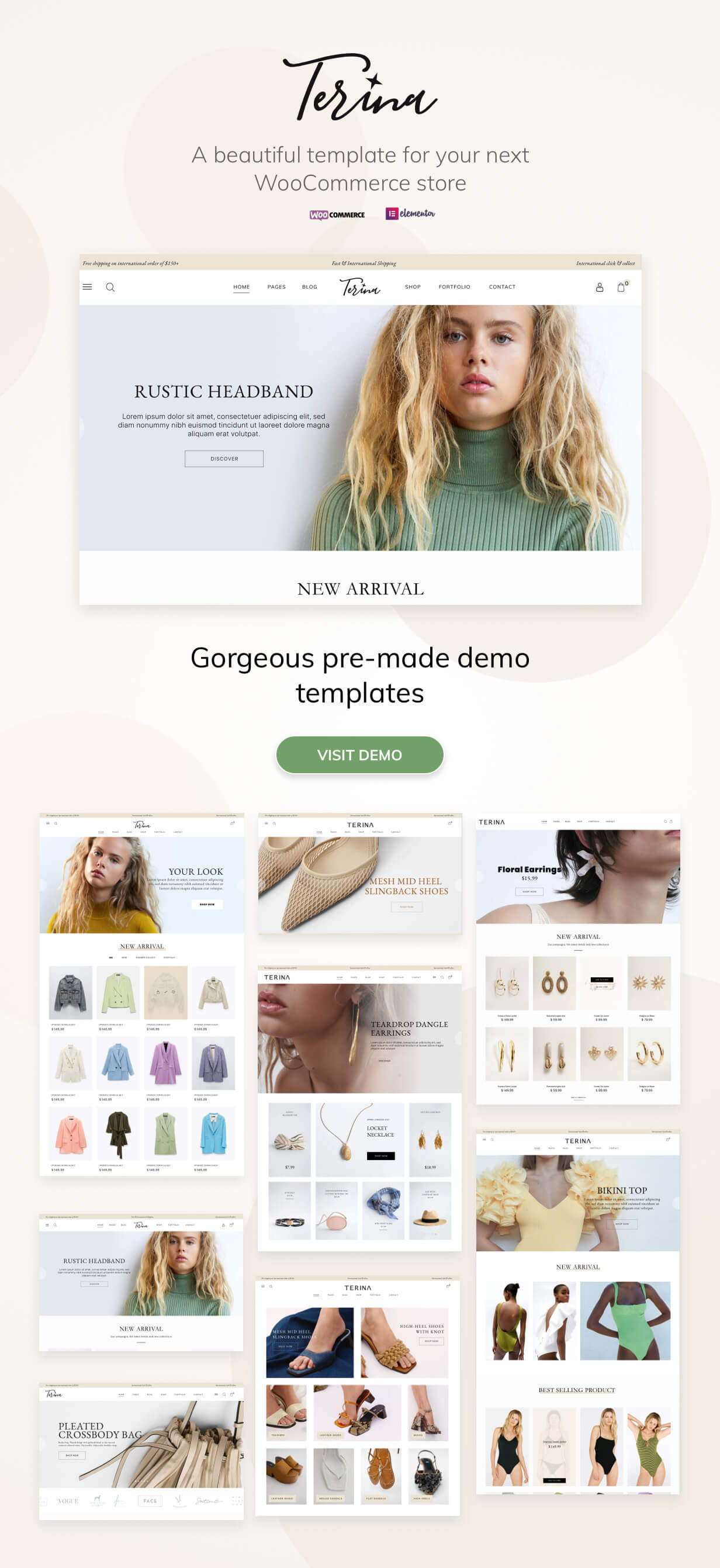 Terina - Multipurpose Elementor WooCommerce Theme - 1