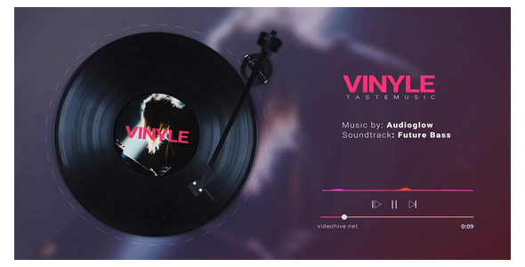 Vinyl Music Visualizer - 2