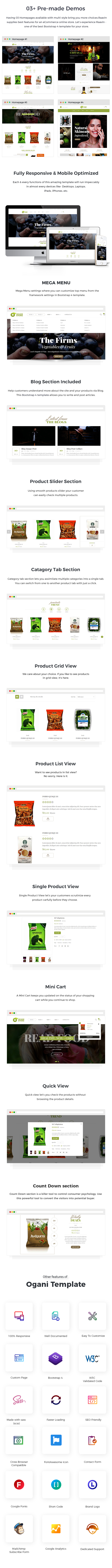 Ogani - Organic Food eCommerce HTML Template - 3