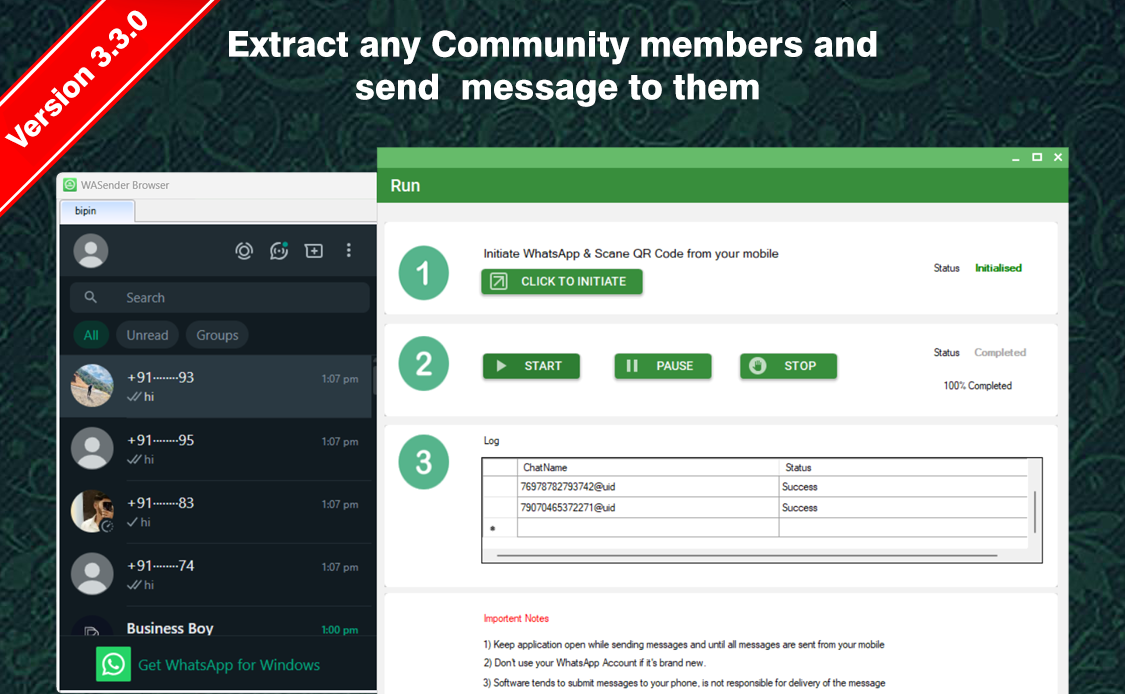 WaSender Bulk WhatsApp Sender + Group Sender + WhatsApp Auto Reply Bot (V3.6.0) - 4