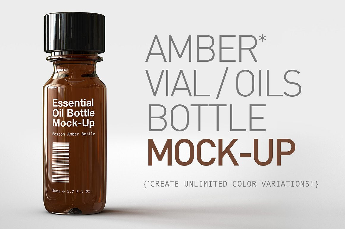 Tincture Bottle Mock-Up