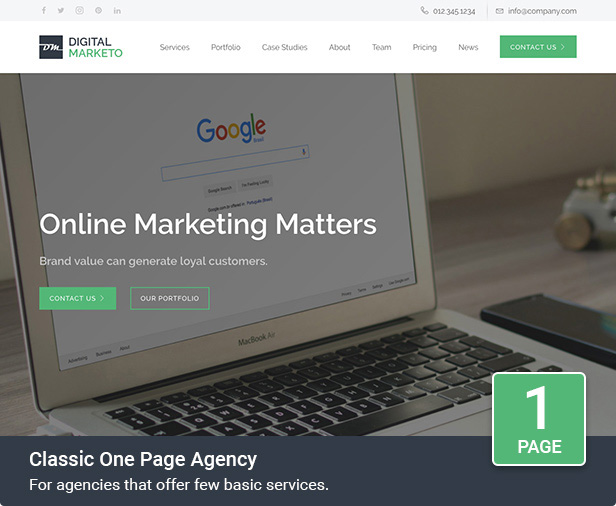 Cynic - Digital Agency Template - 13