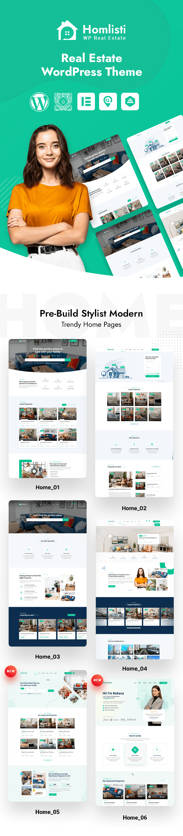 Real Estate WordPress Theme