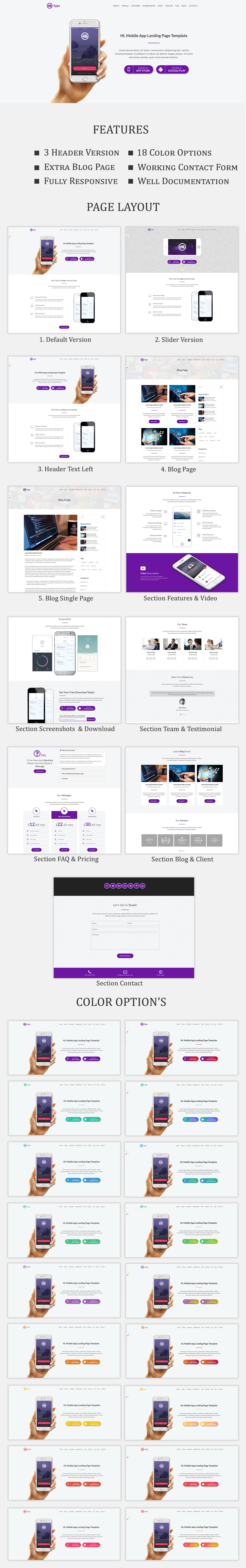 HL - Apps landing page