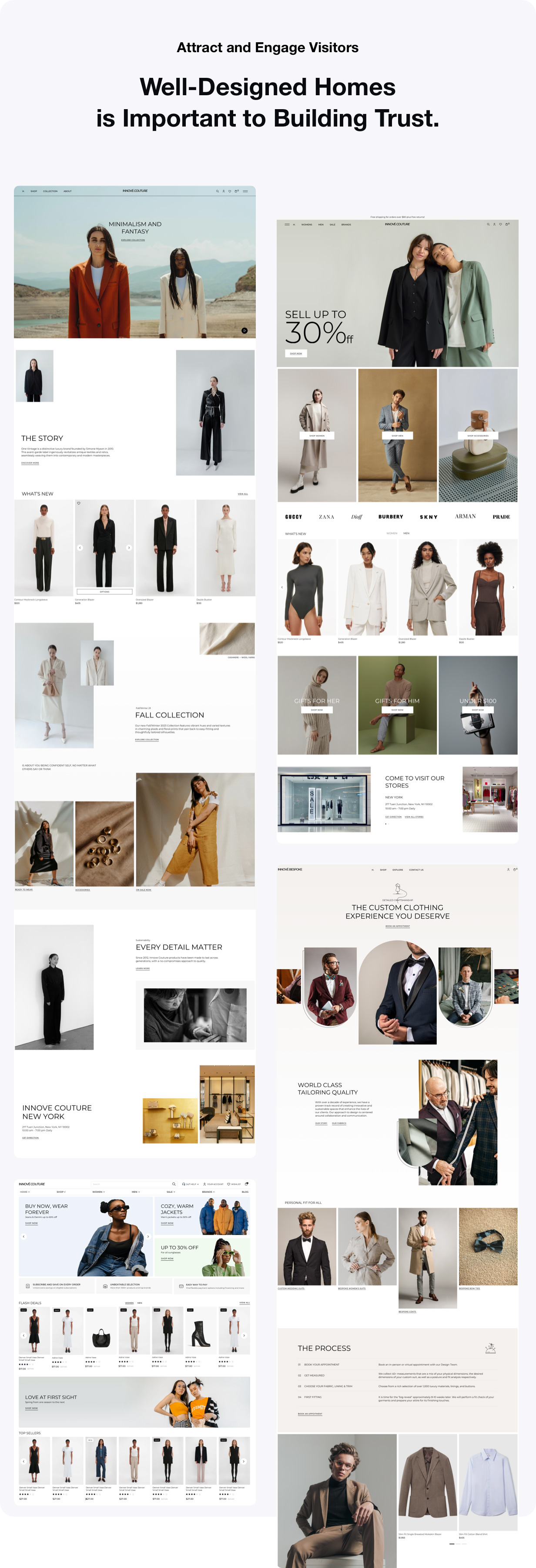 Innové Couture - Boutique de Moda WordPress - 3