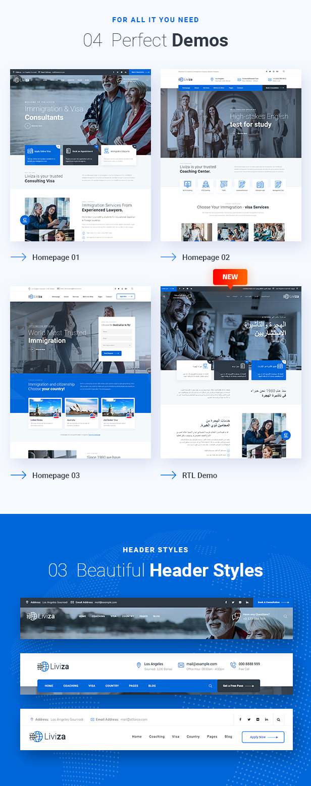 Liviza WordPress Theme