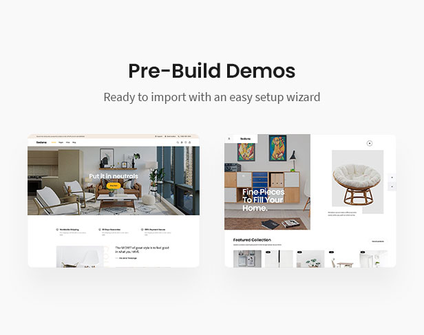 Sedona Shop | Furniture Interior Decor WooCommerce WordPress Theme