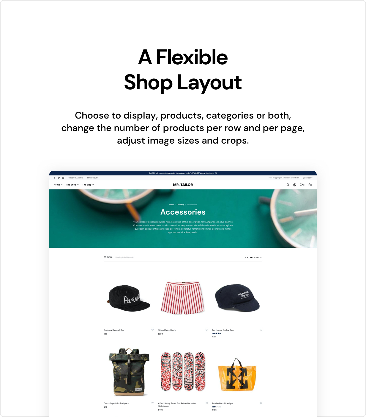 Mr. Tailor - eCommerce WordPress Theme for WooCommerce - 6