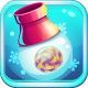 Sweet world candy shooter mobile GUI