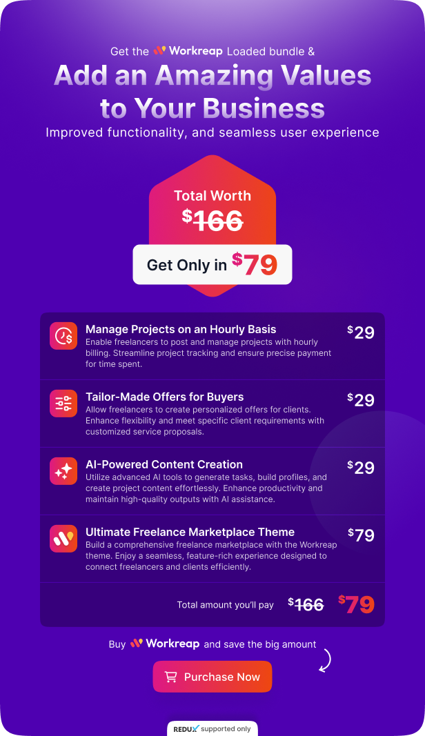 Workreap - Freelance Marketplace WordPress Theme - 2