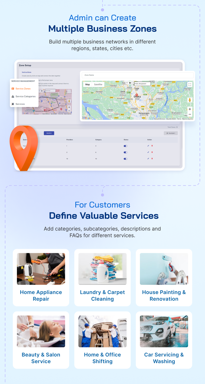 Demandium on-demand booking service platform