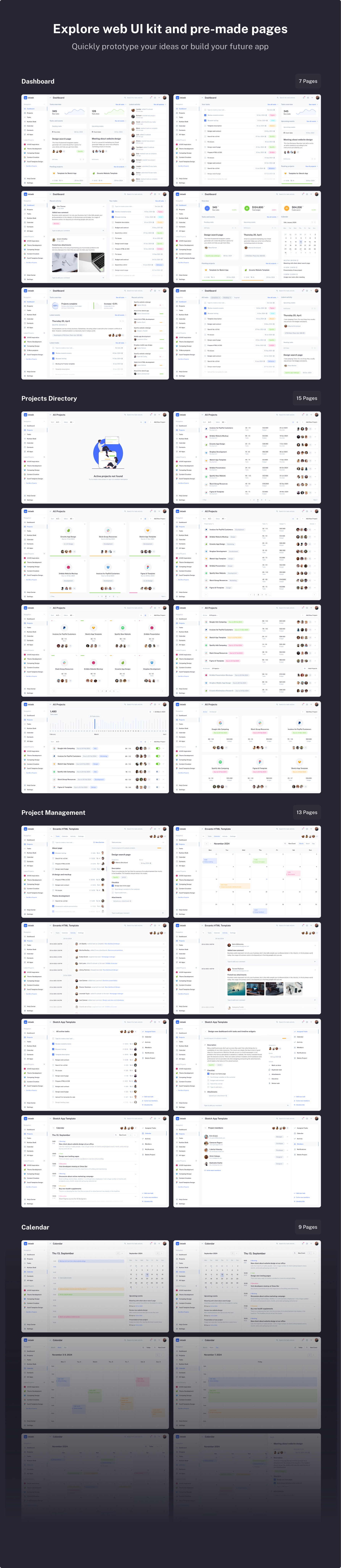 IOTask - Multipurpose Dashboard UI Kit for Figma - 7