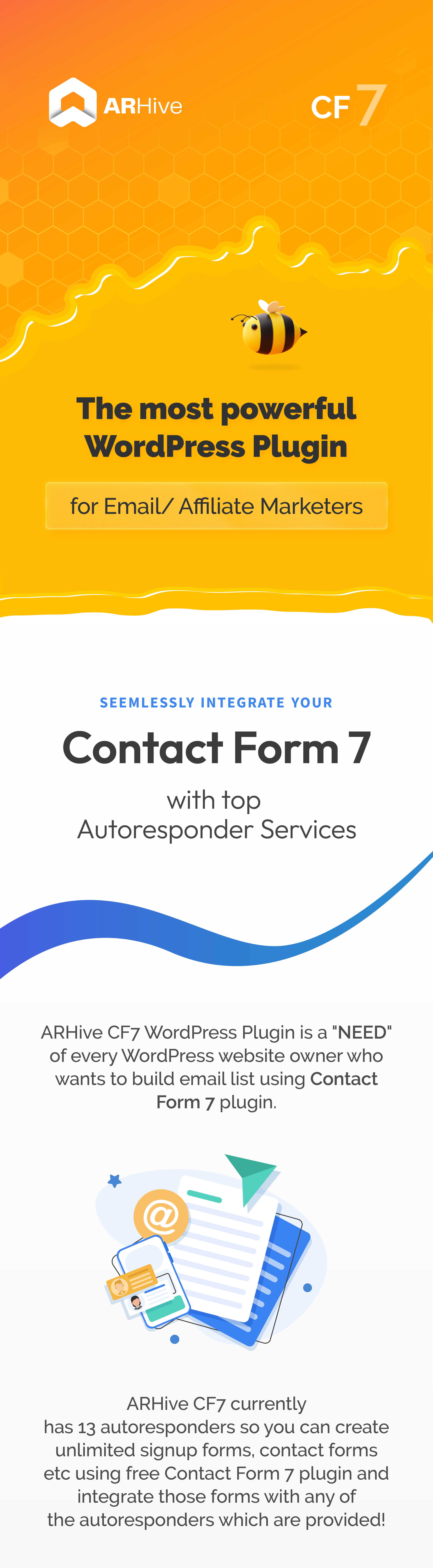 AR hive CF7 Autoresponder Integration WordPress Plugin - 1