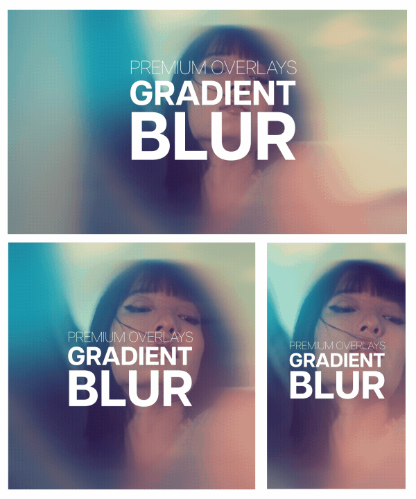 Premium Overlays Gradient Blur 51100772 - Projects for After Effects and Premiere Pro (Videohive)