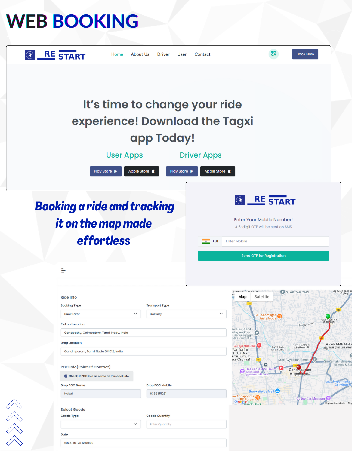 Restart  Taxi & Delivery- Perfect Taxi Solution with Parcel Delivery - 31