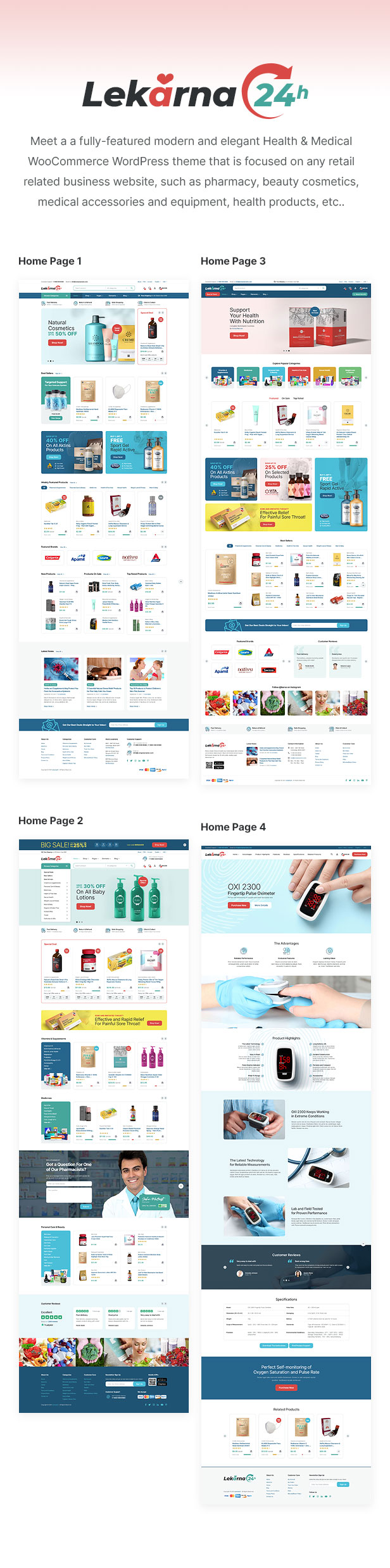 Lekarna24 - Health & Medical WooCommerce Theme - 1