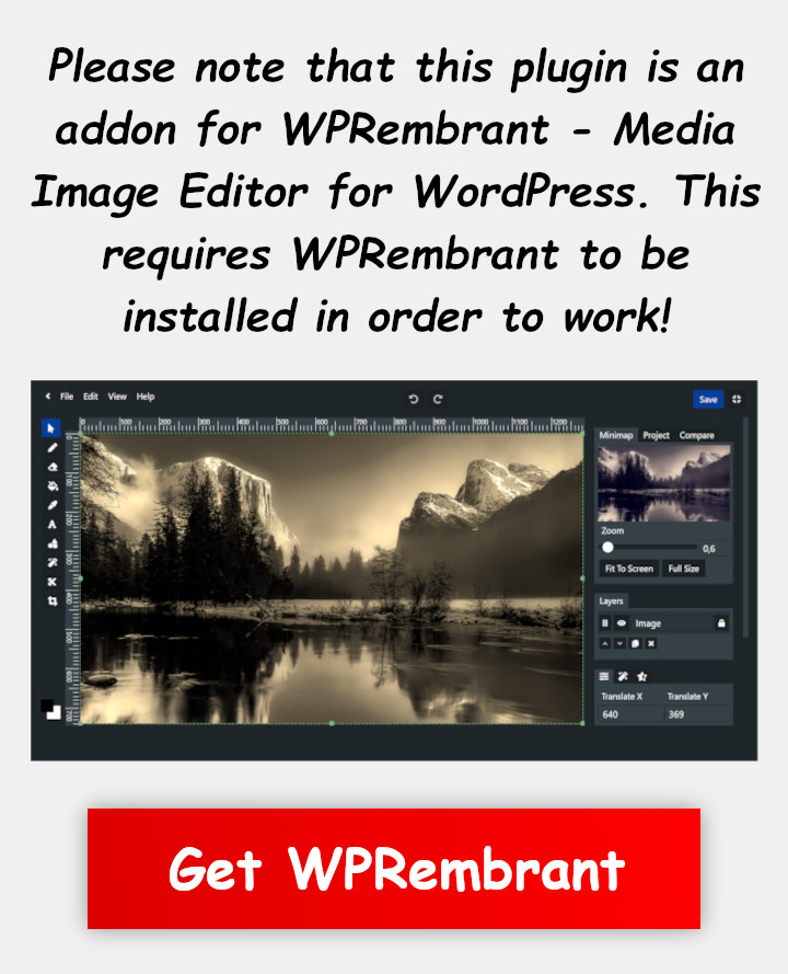 WPRembrant Frontend Editor Addon - 1