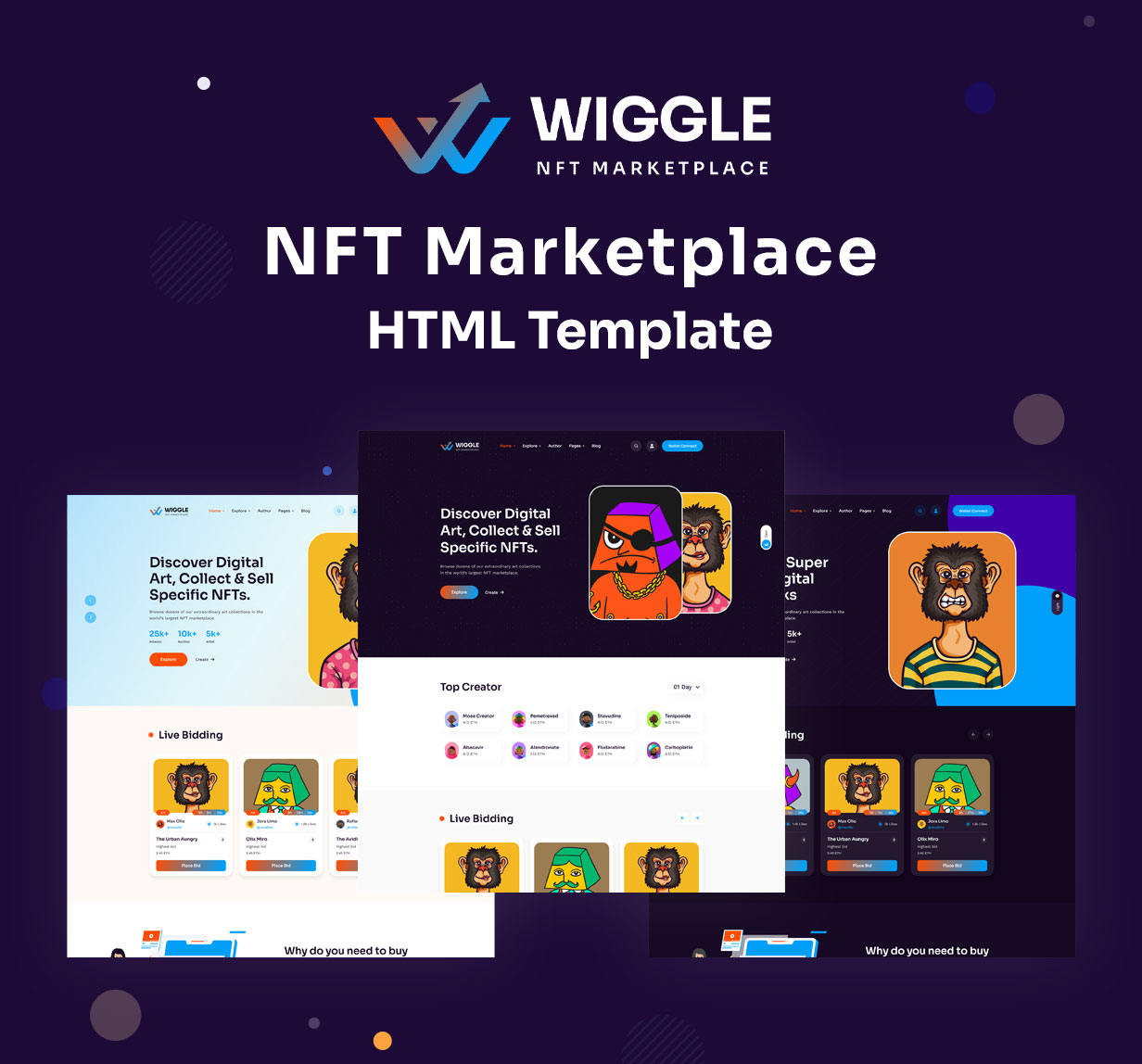 Wiggle - NFT Marketplace