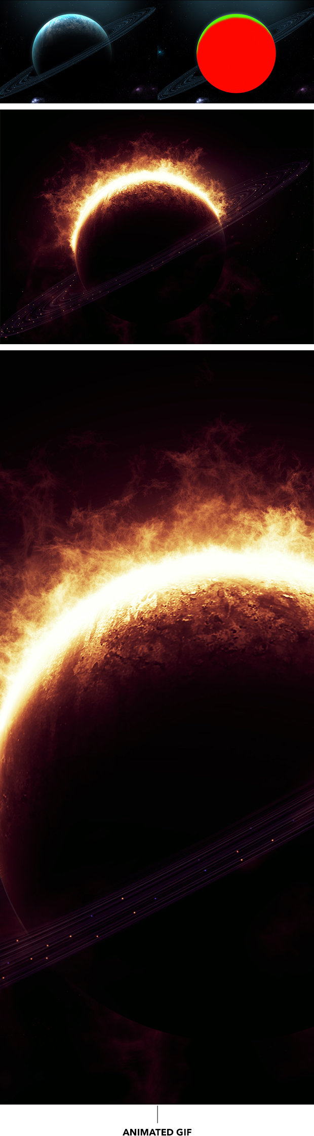 Gif Animated Solar Effect Photoshop Action - 12