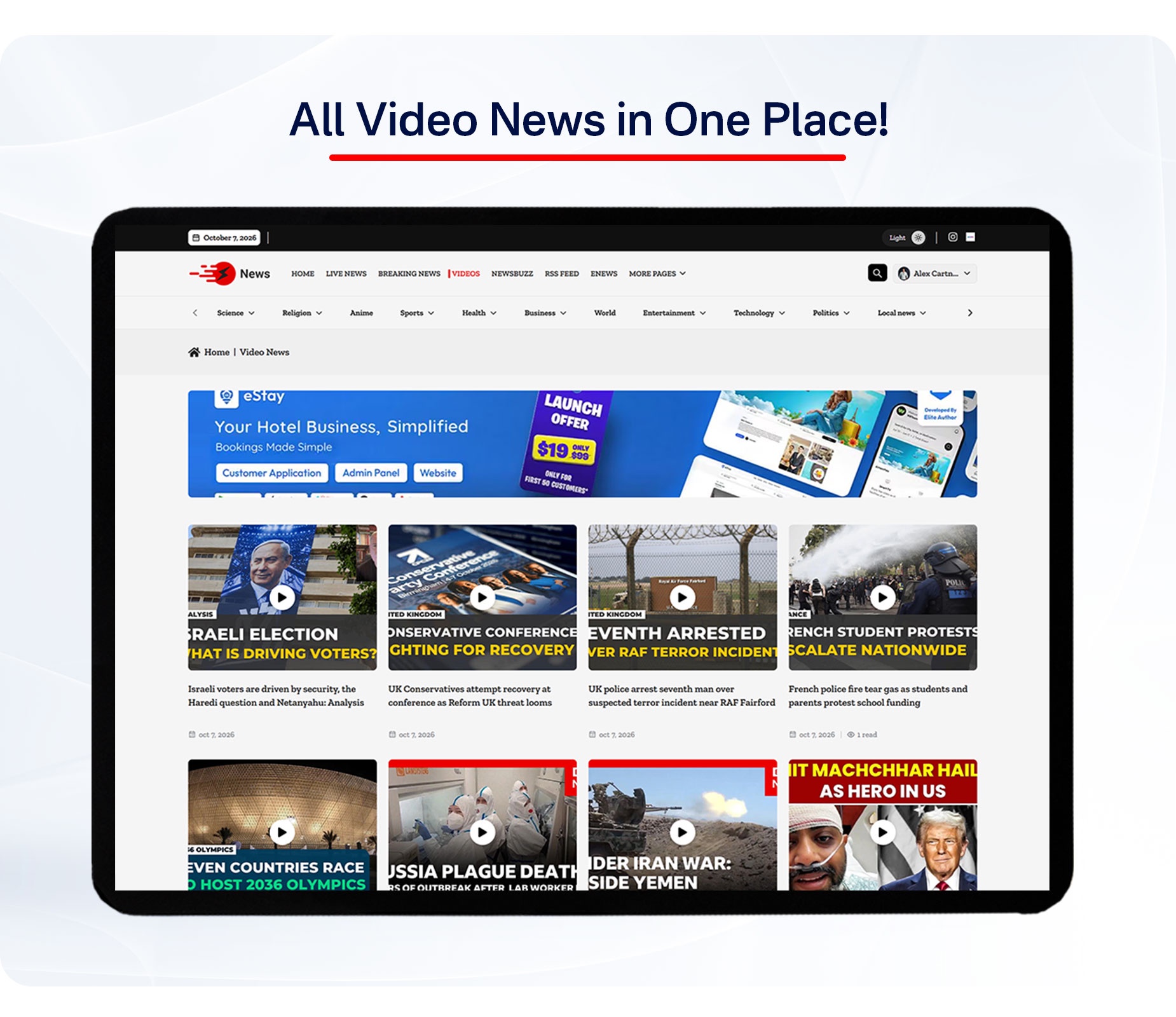 News App and Web - Flutter News App for Android and iOS App | Laravel Admin Panel + News Website - 22