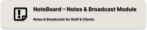 Noteboard Module