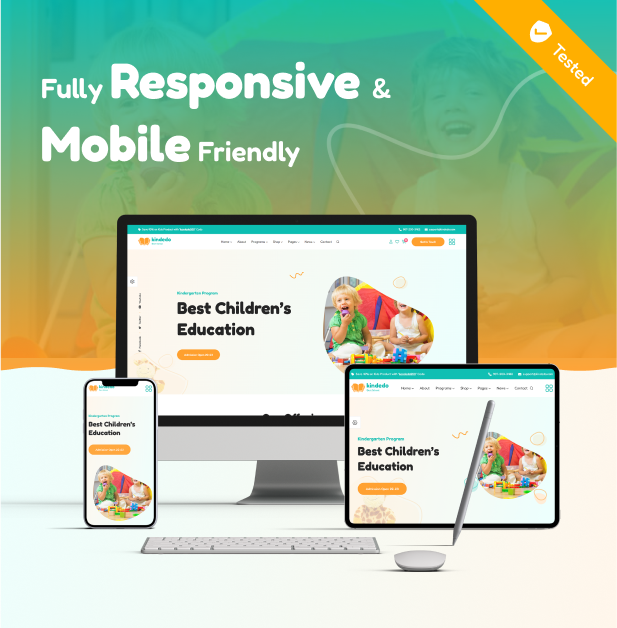 Kindedo - Kindergarten & School WordPress Theme + RTL