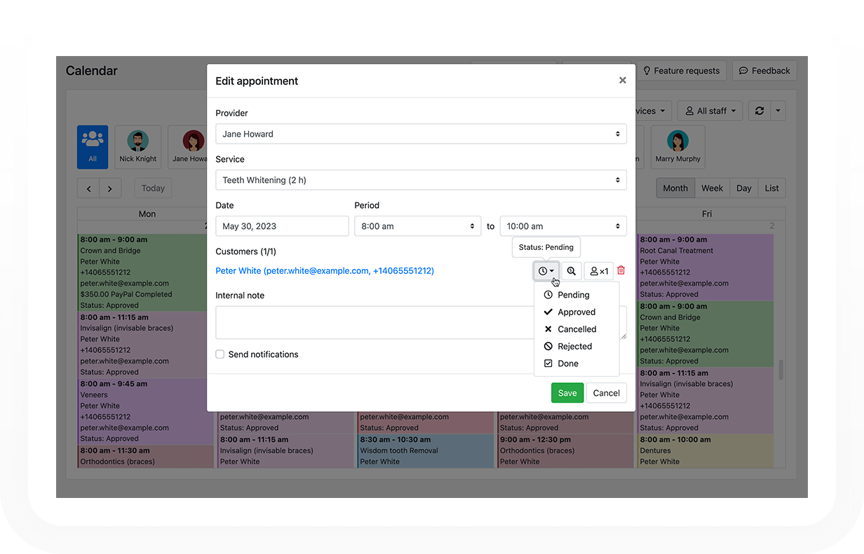 Bookly PRO - Terminbuchungs- und Planungssoftwaresystem - 175