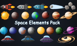 Cartoon Solar System By Songofmoonchild Videohive