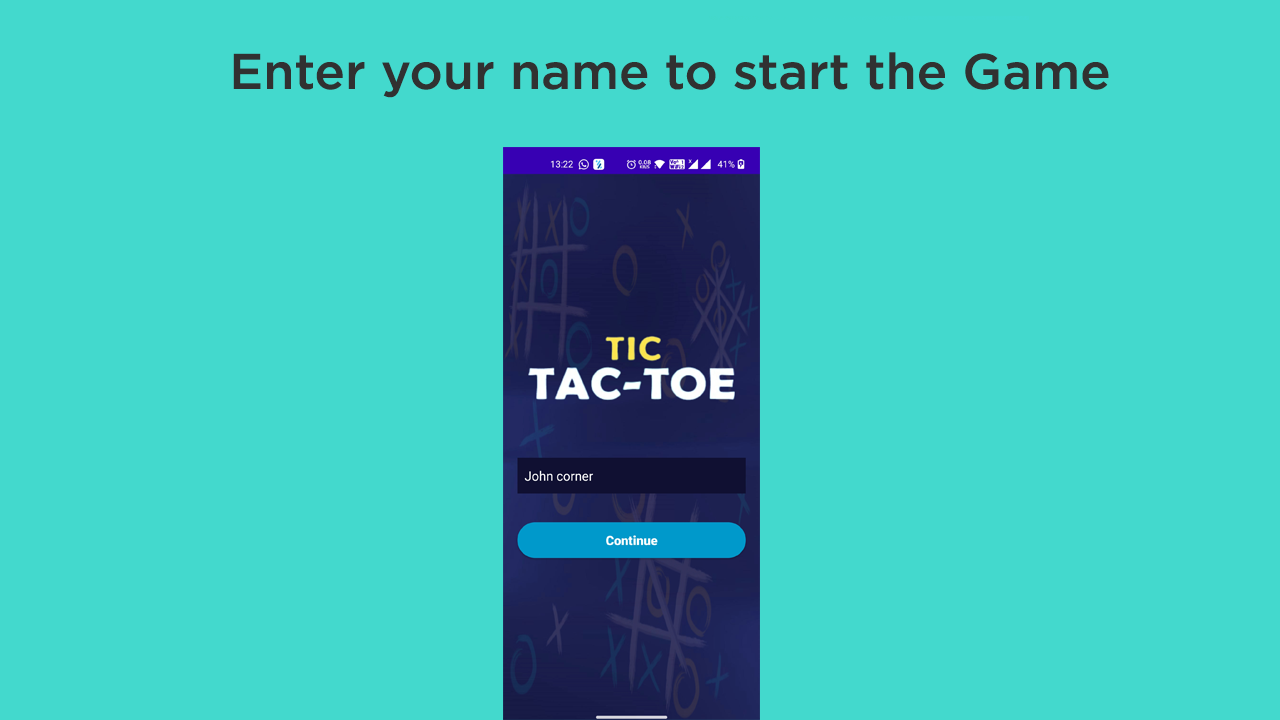 Multi Player Tic Tac Toe Game using Firebase Realtime Database - 1