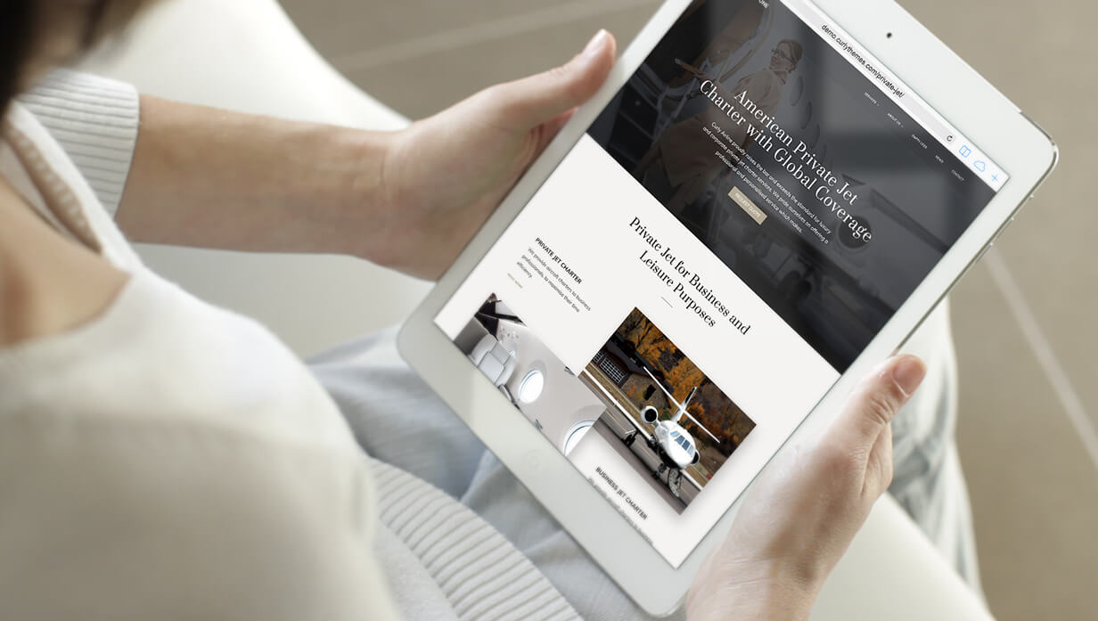 Jet One - Private Airline WordPress Theme - 5