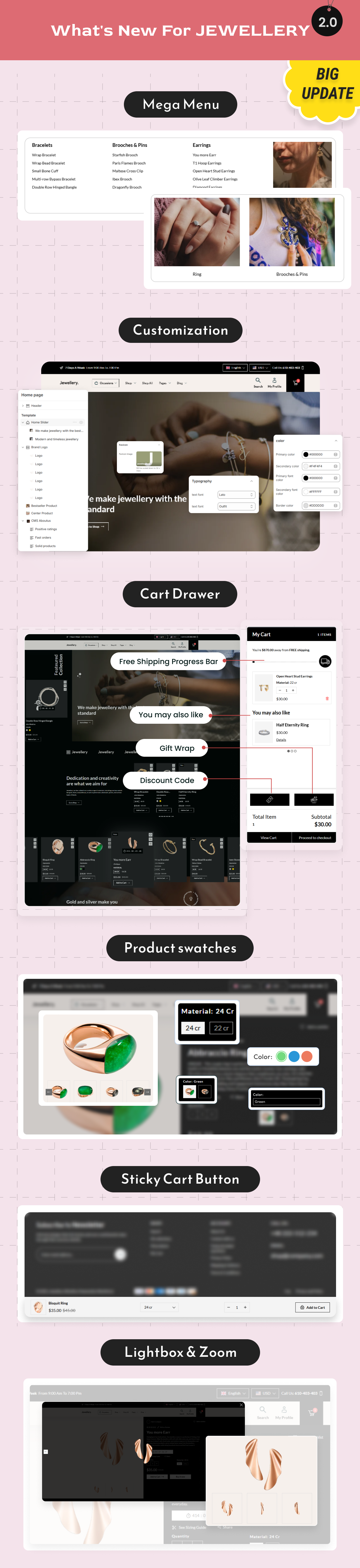 Jewellery - Morden Diamond Shopify 2.0 Theme - 6
