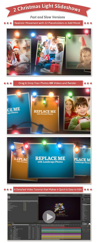 Christmas Lights Logo & Slideshow - 5