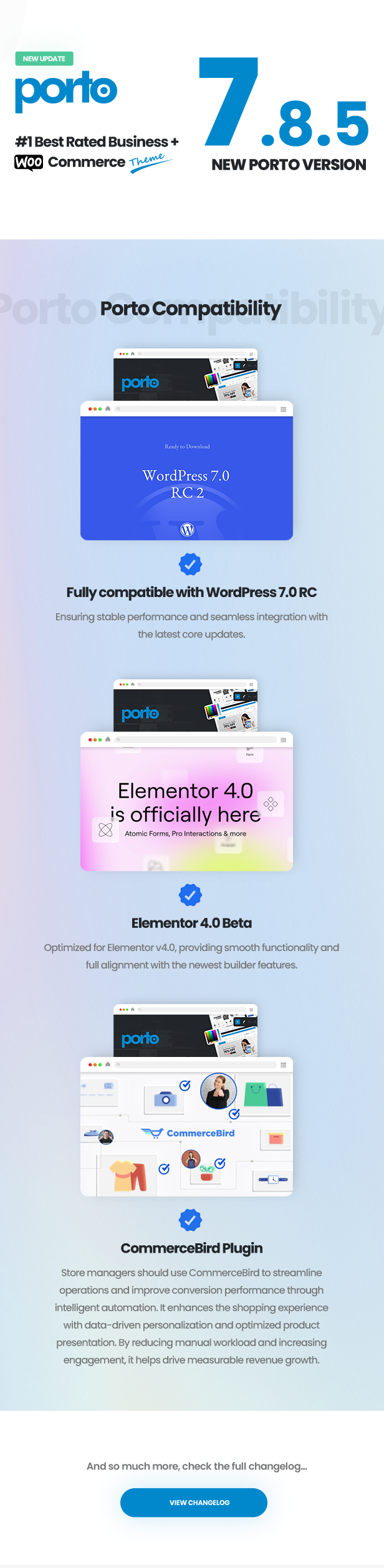 Porto WordPress Novidades 7.8.5