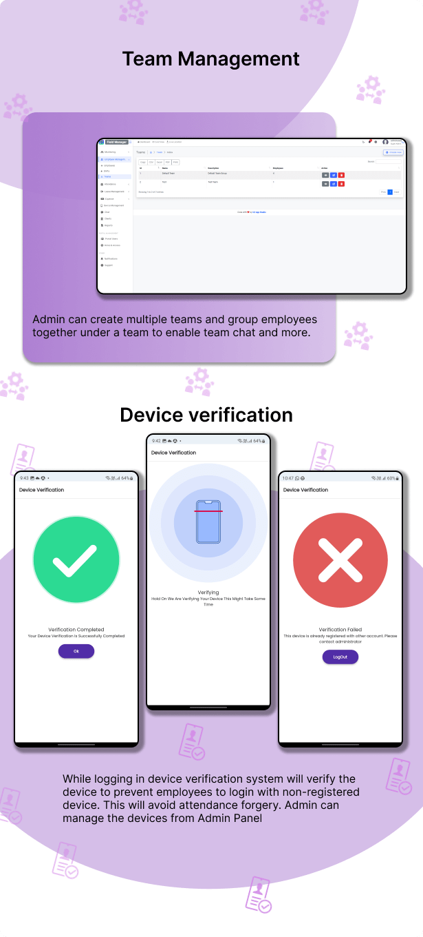 Field Manager Laravel + Flutter Field Employee tracking complete HRMS solution | Android + IOS - 1