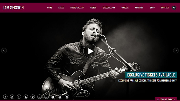 Music WordPress Theme