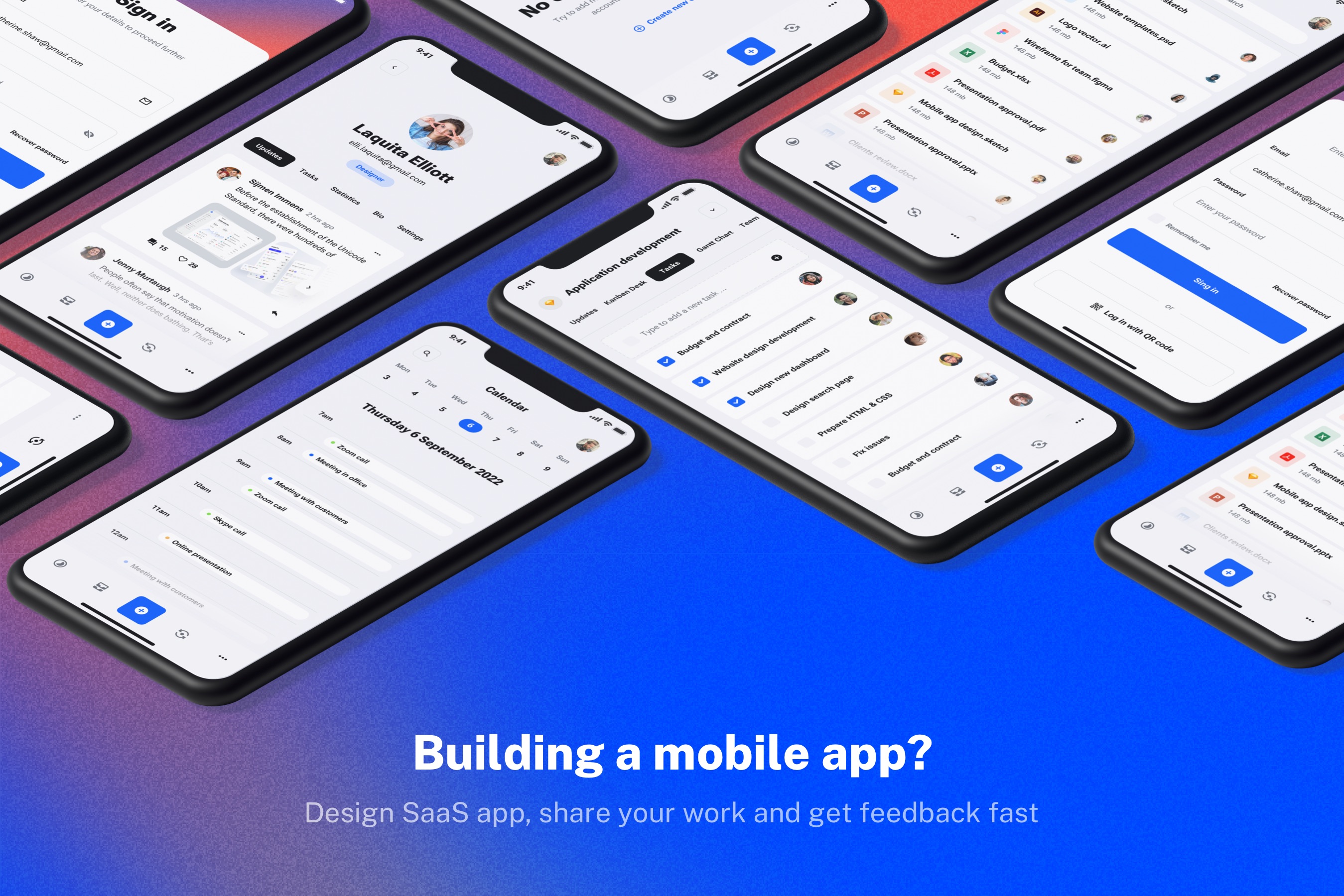 Revu - Multipurpose UI kit for SaaS Startups - 2