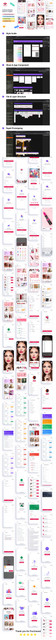 Pinklip-AI-Beauty-Shopping-Sketch-UI-Template
