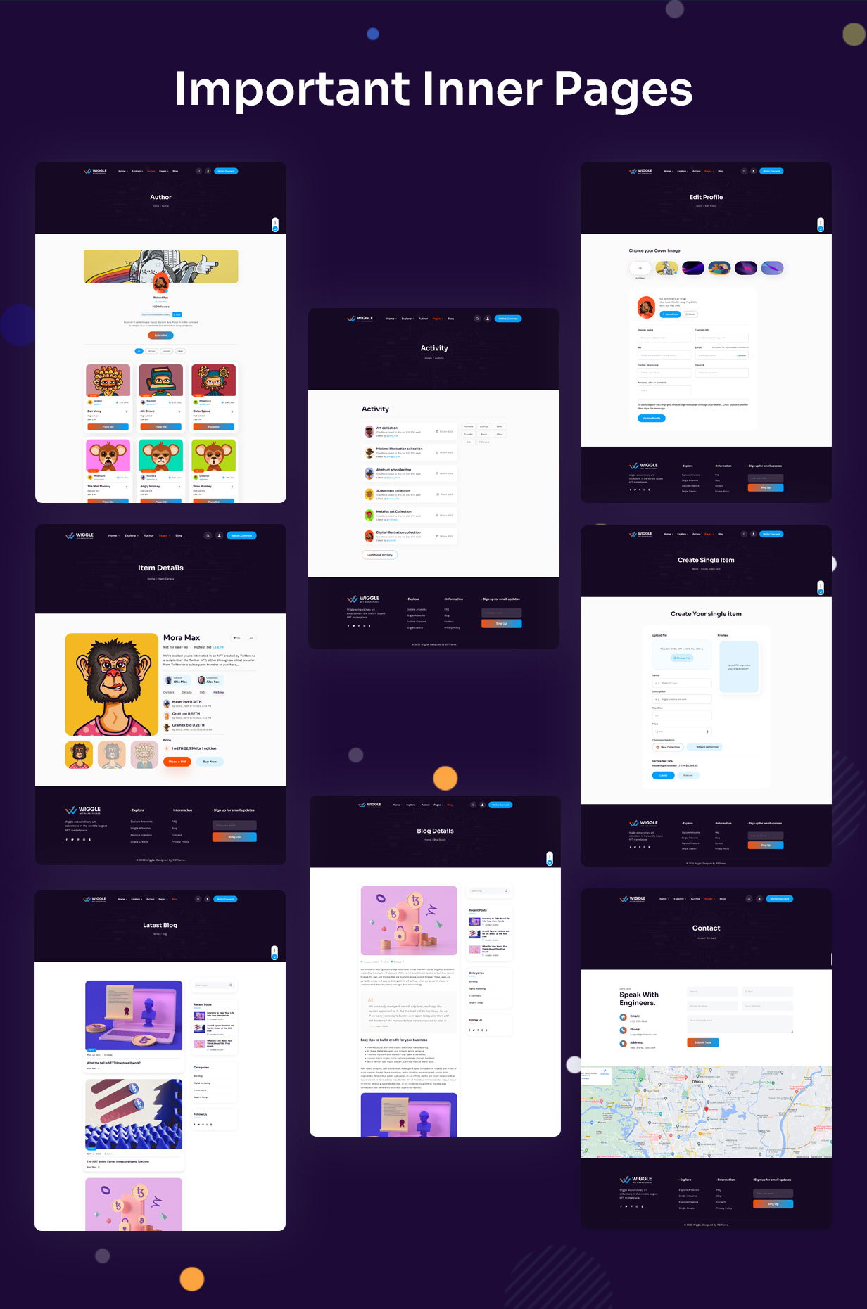 Wiggle - NFT Marketplace