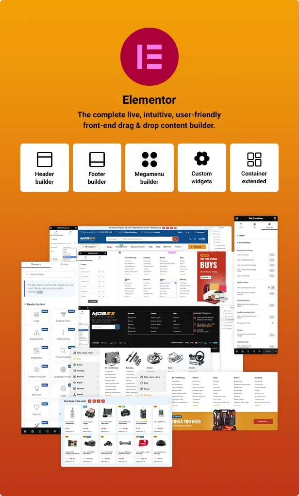 Mobex - Auto Parts WordPress Theme - 2